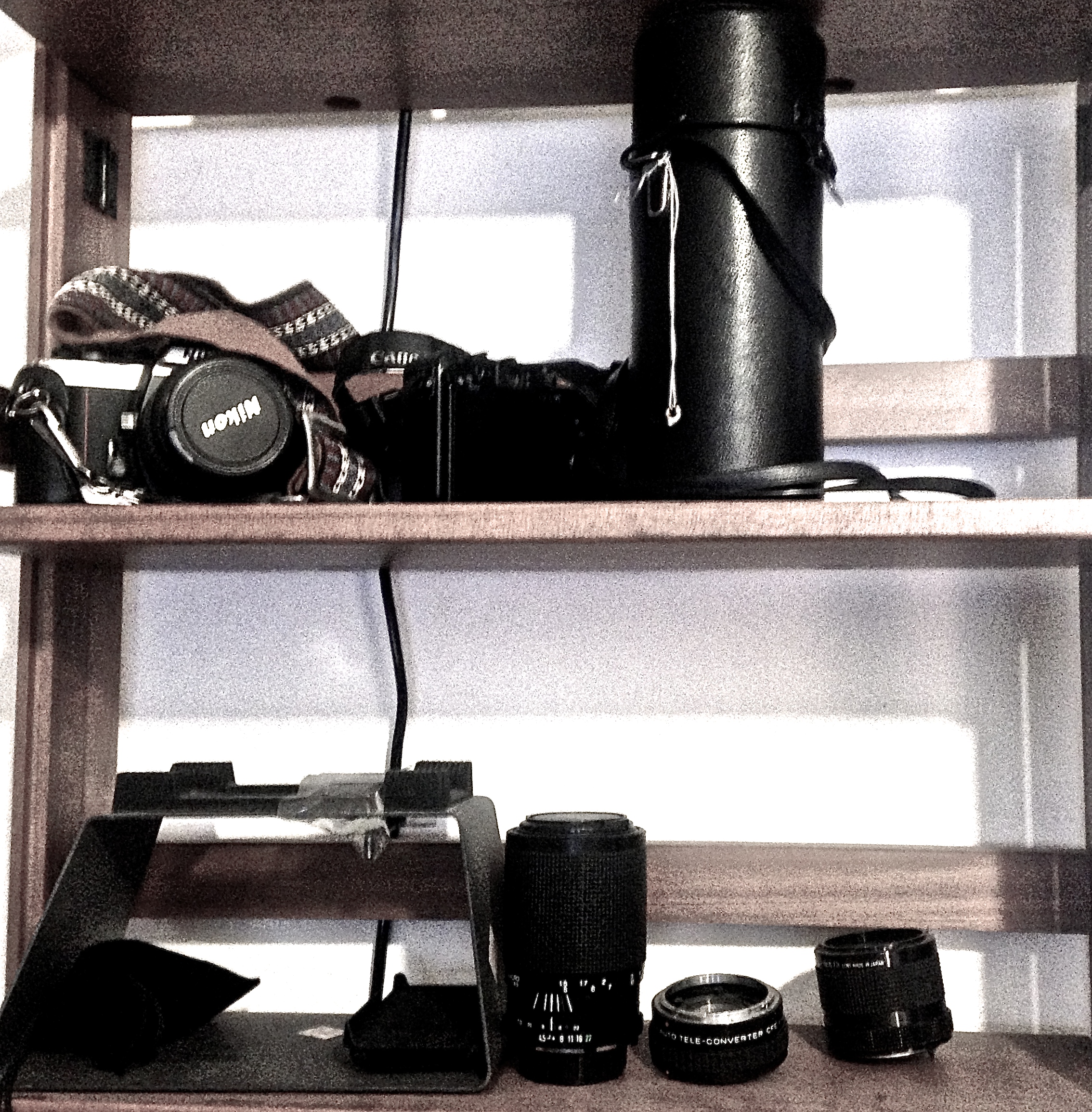 Daniel Lichtenberg studio camera and accessories