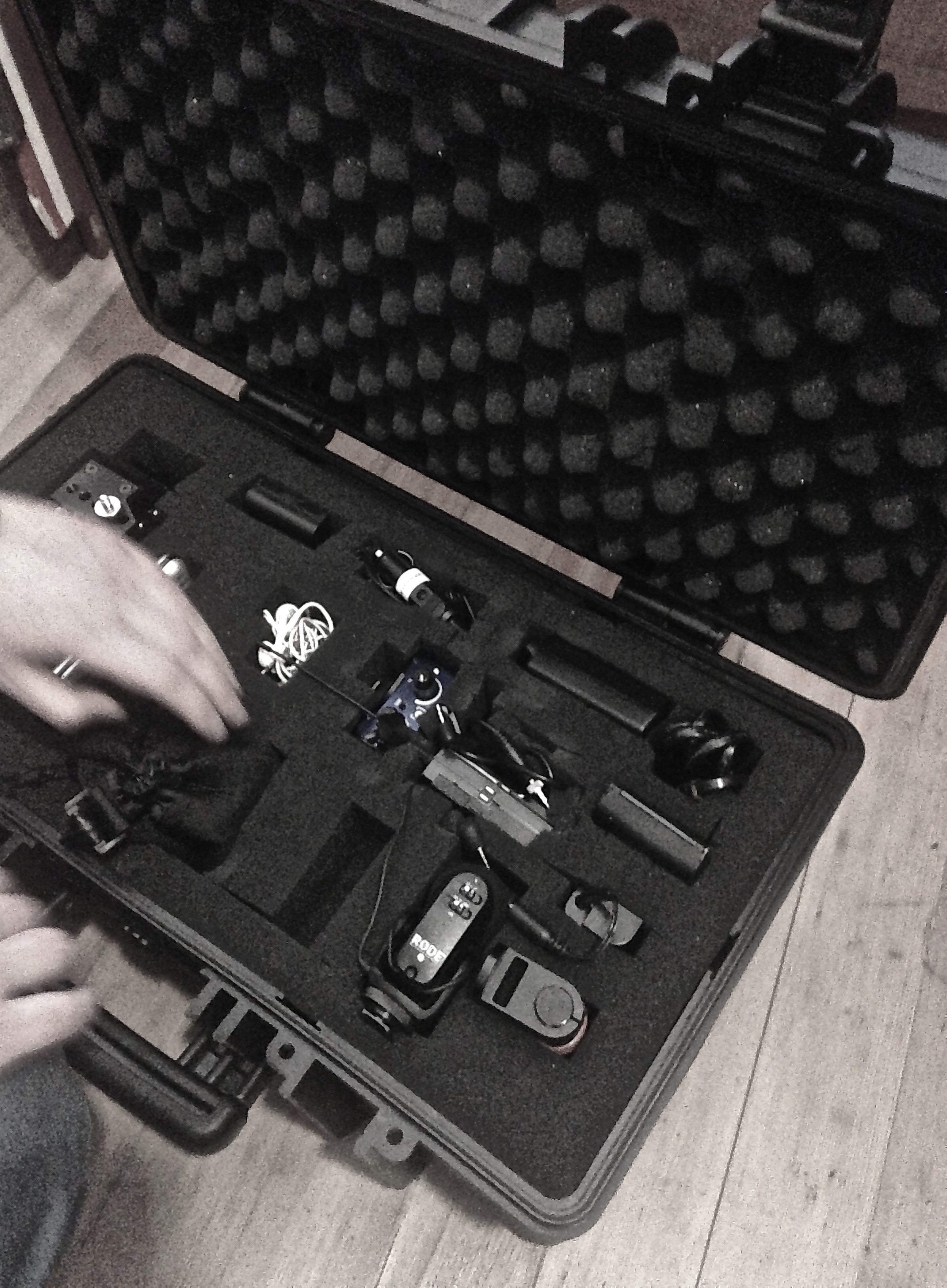 Daniel Lichtenberg studio equipment