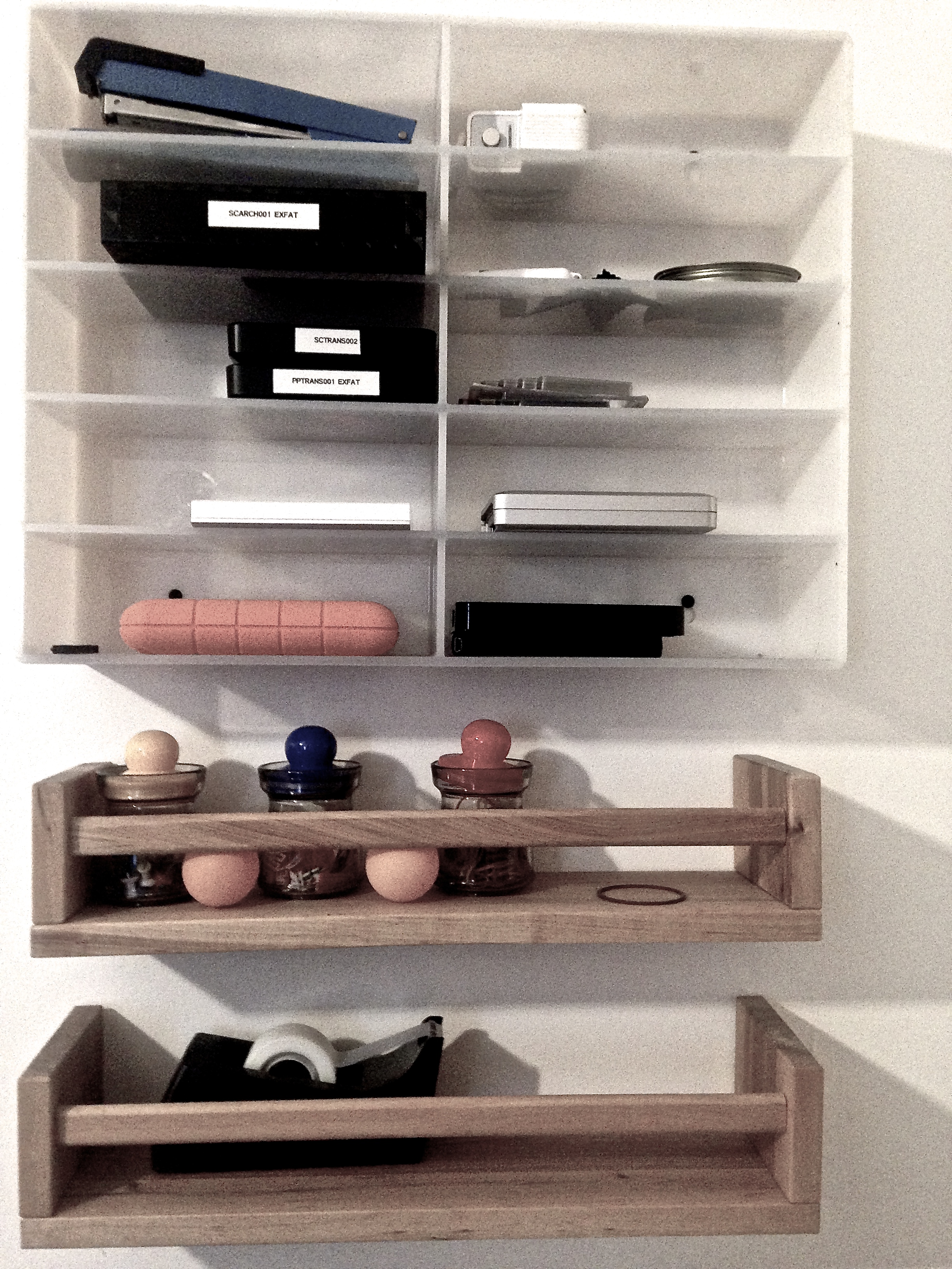 Daniel Lichtenberg studio shelf